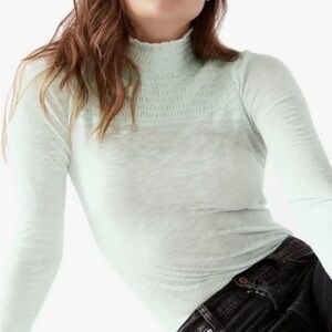 NWT- Free People Long Sleeve Top- size M